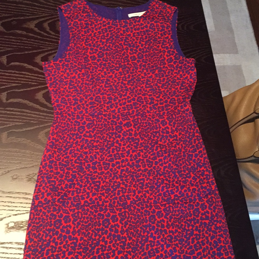DVF silk short dress